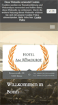 Mobile Screenshot of hotel-roemerhof-bonn.de